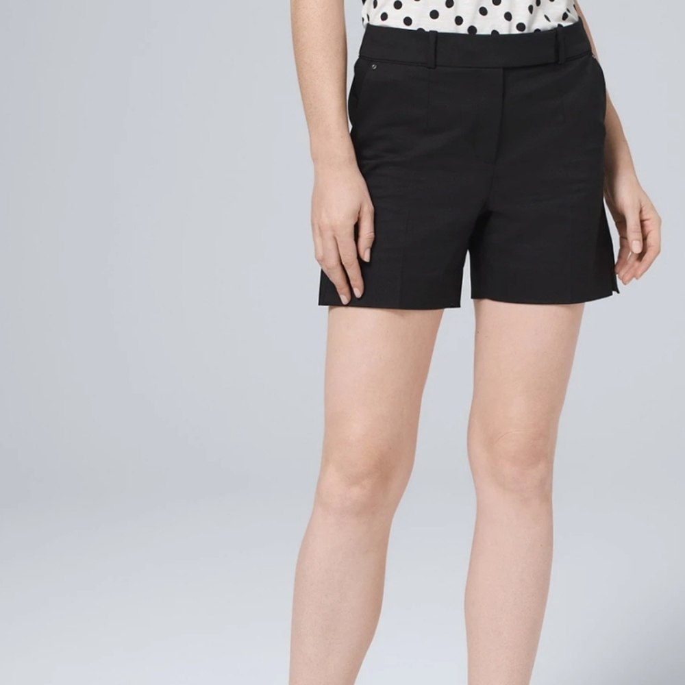 white house black market 5 " smooth stretch shorts